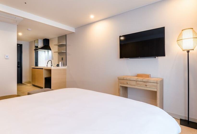 Quarto Standard Cama Queen, Ventimo Hotel & Residence Jeju