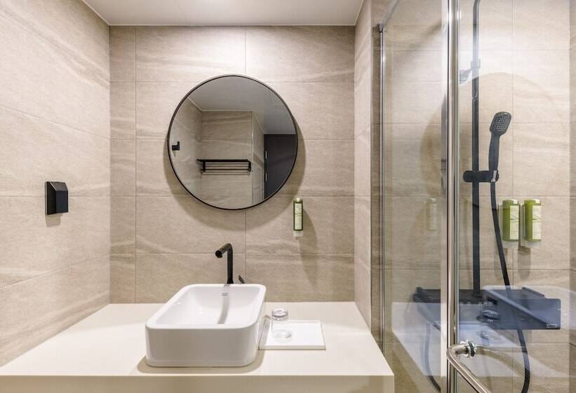 Quarto Deluxe Cama Queen, Ventimo Hotel & Residence Jeju