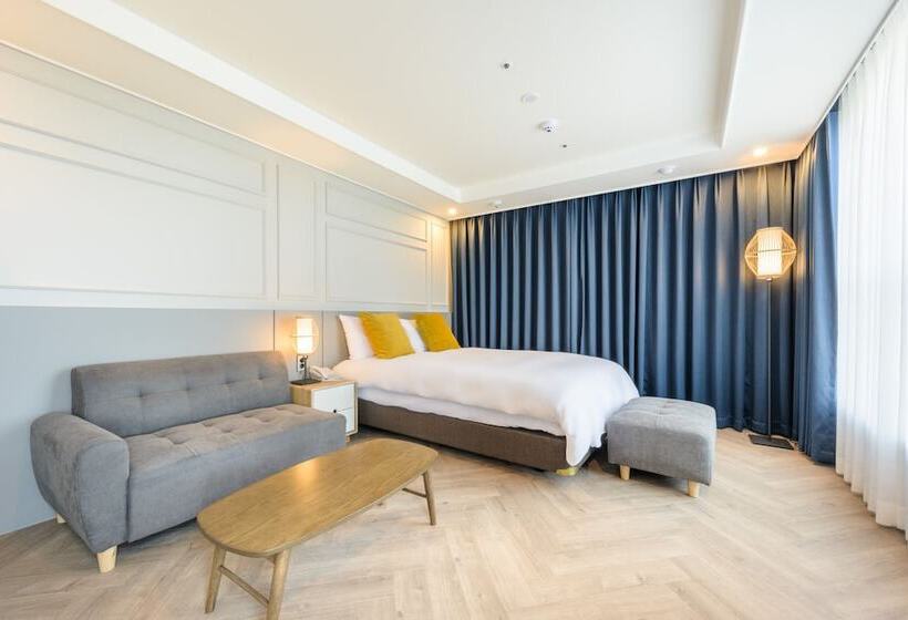 Quarto Standard Cama Queen, Ventimo Hotel & Residence Jeju