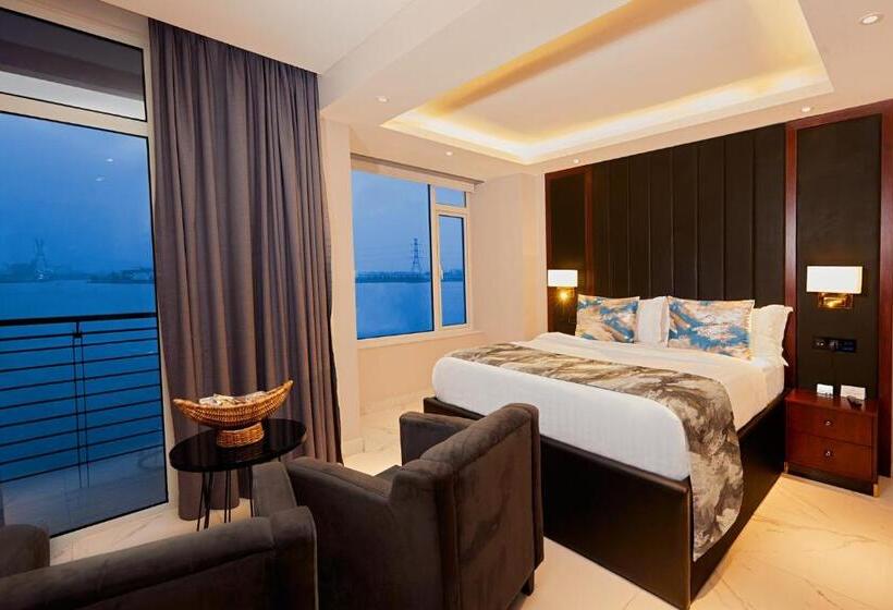 اتاق استاندارد با تخت بزرگ, The Yacht Hotel Sea Front Lekki Phase 1