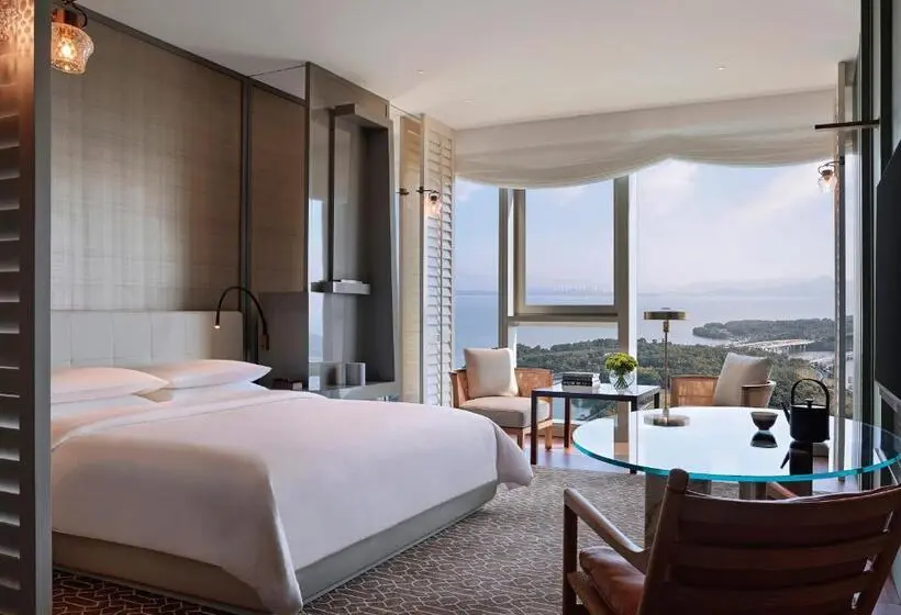 キングサイズベッドのスタンダードルーム, 深圳湾安达仕酒店 Andaz Shenzhen Bay