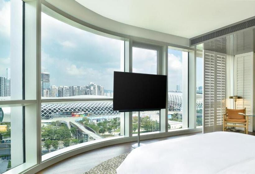 Cameră Deluxe Pat King Size, 深圳湾安达仕酒店 Andaz Shenzhen Bay