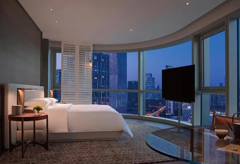 キングサイズベッドのデラックスルーム, 深圳湾安达仕酒店 Andaz Shenzhen Bay