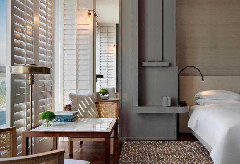 Номер Deluxe Кровать Кинг, 深圳湾安达仕酒店 Andaz Shenzhen Bay
