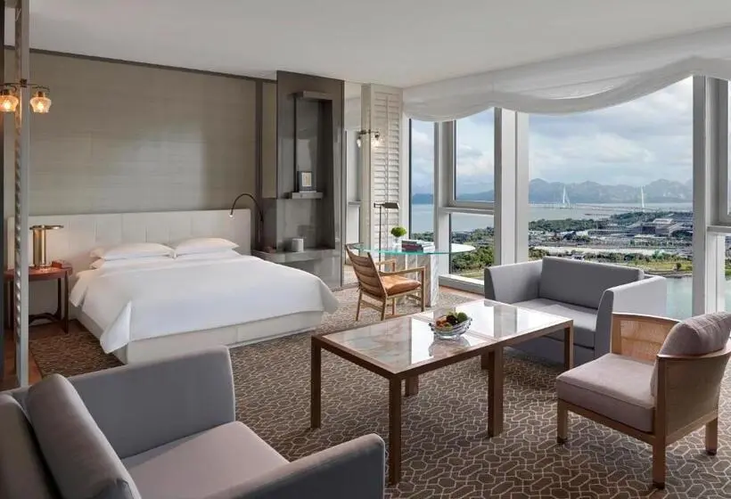 キングサイドベッドのスタンダードワンルーム, 深圳湾安达仕酒店 Andaz Shenzhen Bay