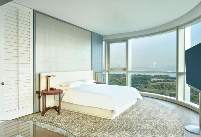 Deluxe Kamer met Uitzicht, 深圳湾安达仕酒店 Andaz Shenzhen Bay