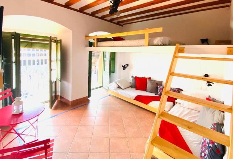 اتاق استاندارد چهار تخته, Hostel Plaza Mayor Corredera