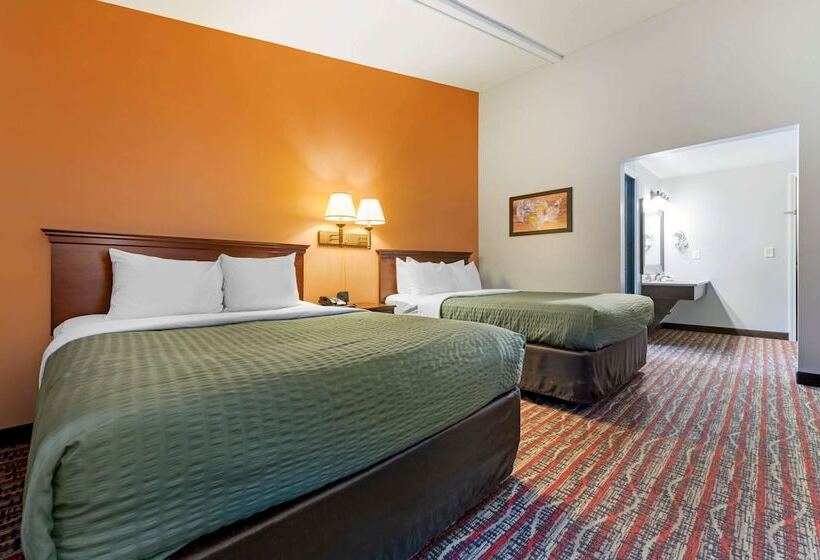غرفه قياسيه سريرين مزدوجين, Econo Lodge Lakeview