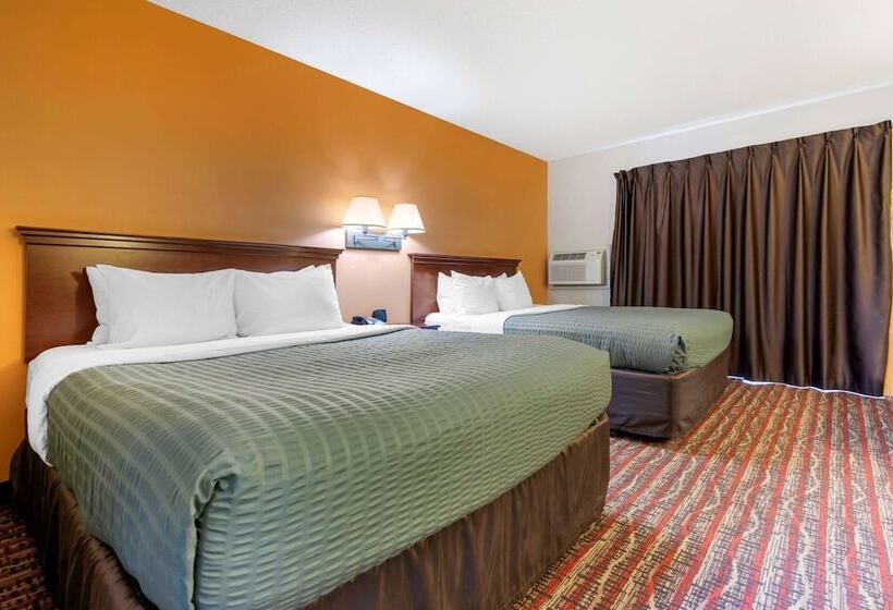 غرفه قياسيه سريرين مزدوجين, Econo Lodge Lakeview