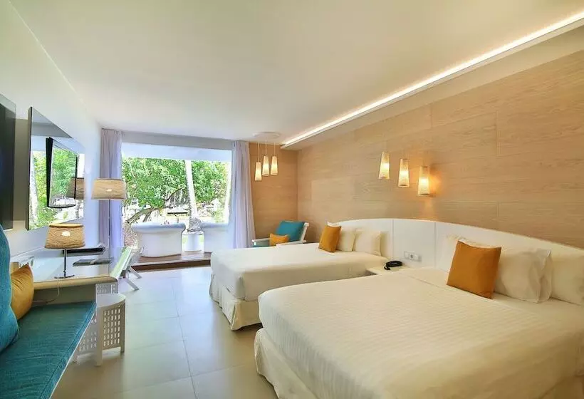 اتاق استاندارد با 2 تخت دوبل, La Creole Beach Hotel & Spa