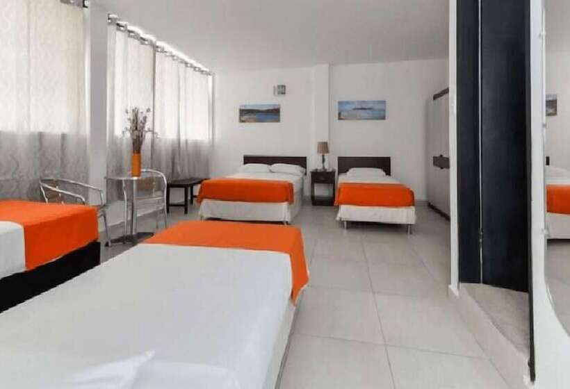 Quarto Triplo Estandar, Verde Mar