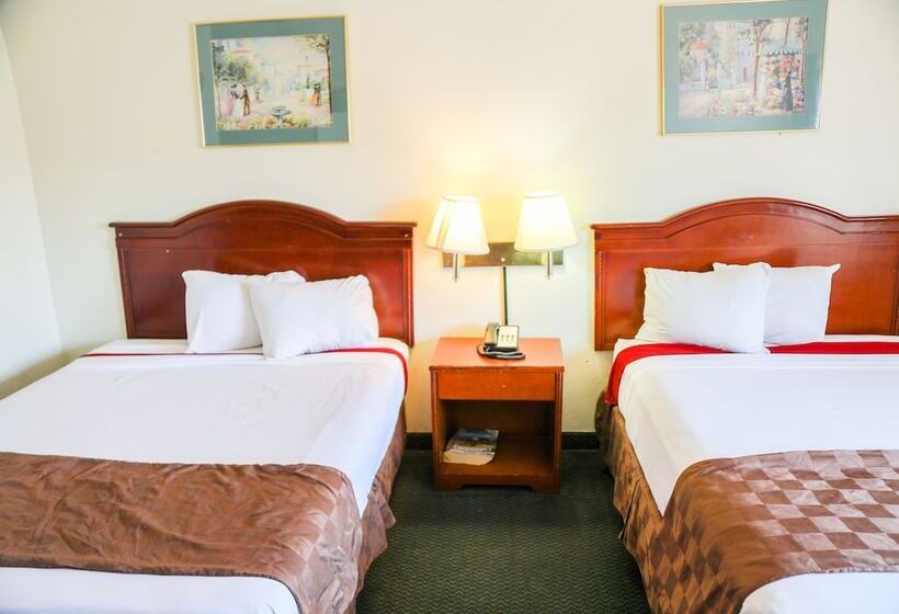 2ダブルベッドのスタンダードルーム, Budget Inn