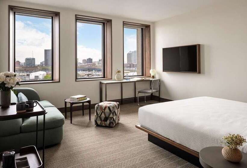 キングサイズベッドのデラックスルーム, Hilton Promenade At Branson Landing