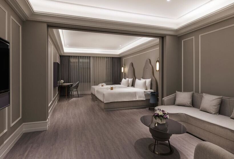 Pokój Deluxe, Mercure Shanghai Yu Garden