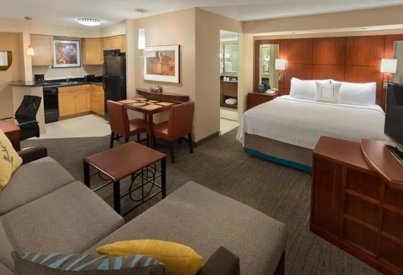キングサイドベッドのスタンダードワンルーム, Residence Inn by Marriott Toronto Downtown/Entertainment District