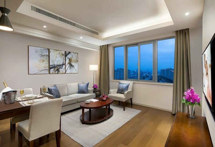 带1个卧室的高级公寓, Somerset Emerald City Suzhou