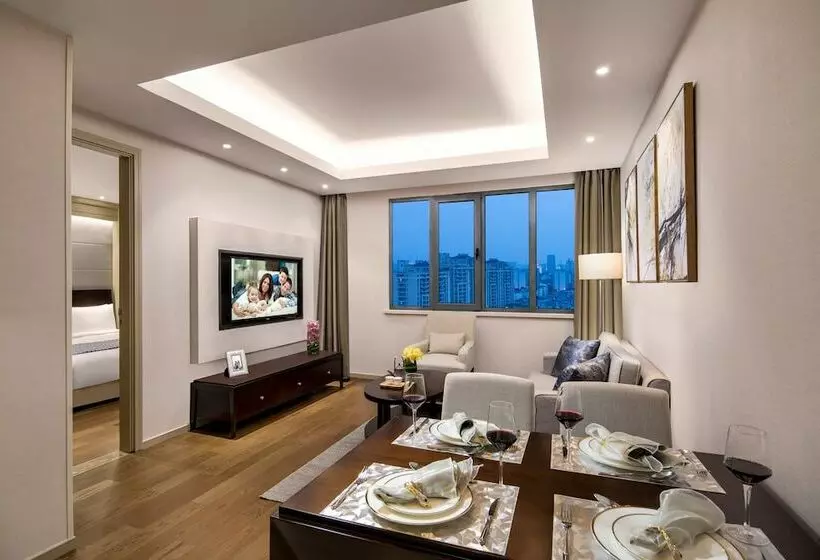 １ベッドルームプレミアムアパートメント, Somerset Emerald City Suzhou