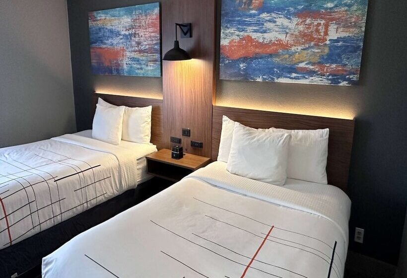 غرفه قياسيه سريرين مزدوجين, La Quinta By Wyndham Chicago Gurnee