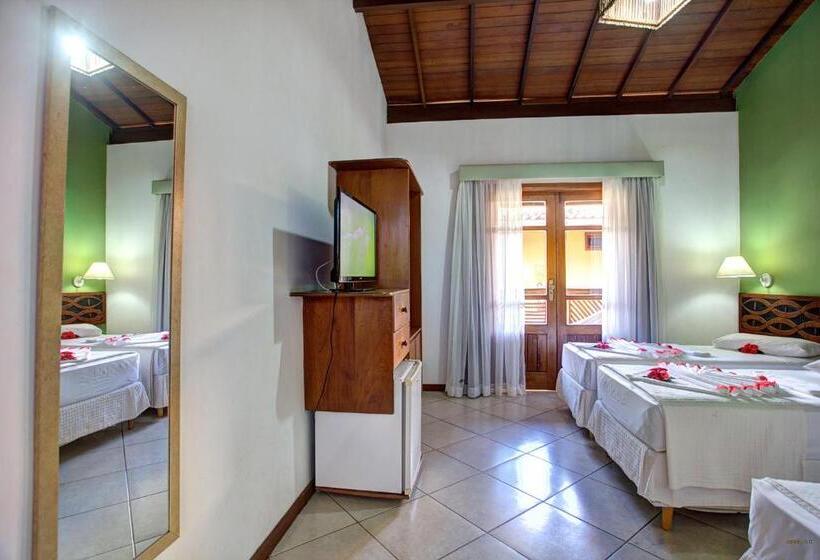 غرفة ديلوكس رباعية, Pousada Pedra Torta