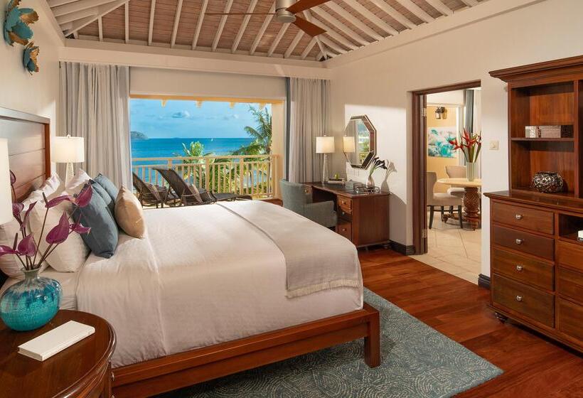 سوییت با چشمانداز دریا, Sandals Grande St. Lucian Spa And Beach All Inclusive Resort Couples Only