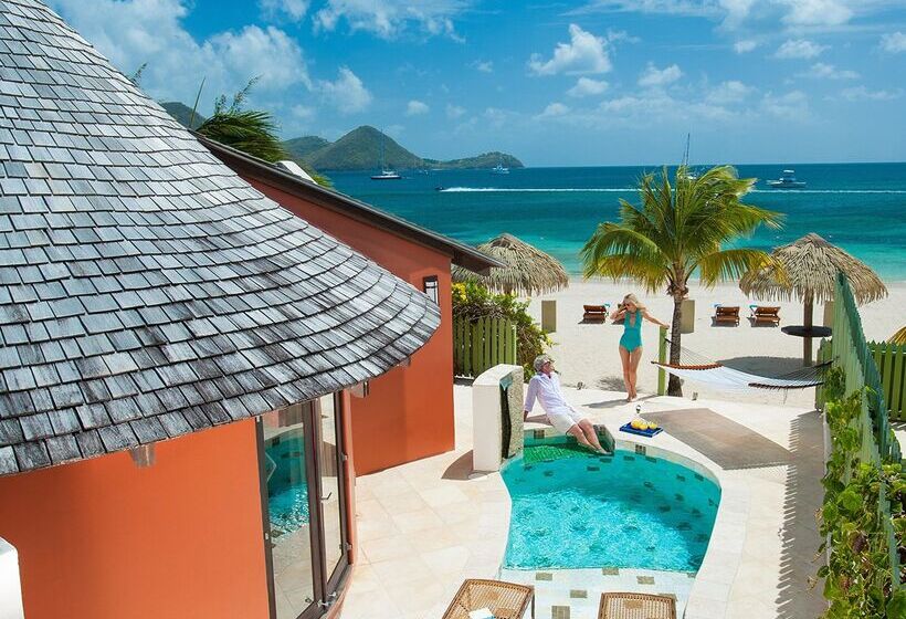 سوییت با چشمانداز دریا, Sandals Grande St. Lucian Spa And Beach All Inclusive Resort Couples Only