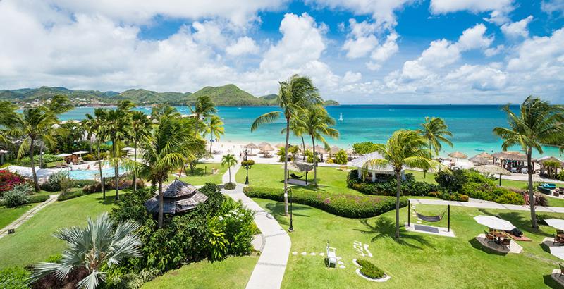 سوییت با چشمانداز دریا, Sandals Grande St. Lucian Spa And Beach All Inclusive Resort Couples Only