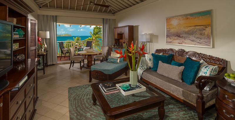 سوییت با چشمانداز دریا, Sandals Grande St. Lucian Spa And Beach All Inclusive Resort Couples Only