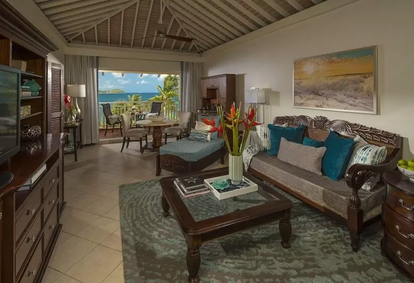 سوییت با چشم‌انداز دریا, Sandals Grande St. Lucian Spa And Beach All Inclusive Resort   Couples Only