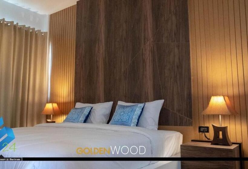 חדר דחוקס עם מיטת קינג, The S24 Resort Buriram