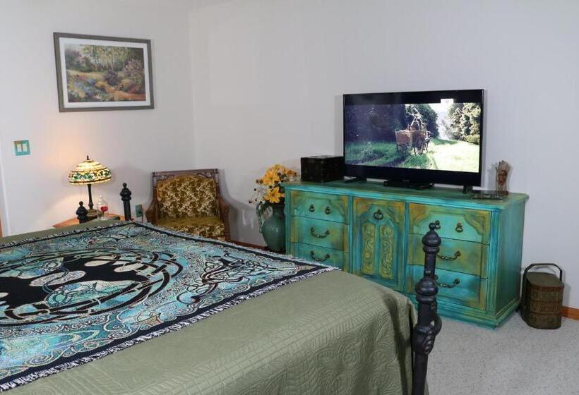 غرفة ديلوكس سرير كينج, Crystal River Lullaby B&b