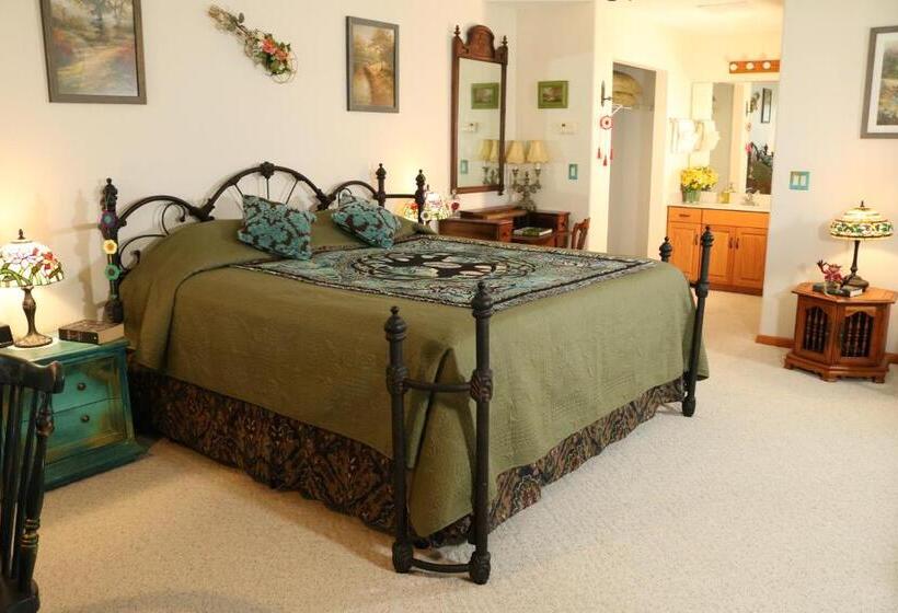 غرفة ديلوكس سرير كينج, Crystal River Lullaby B&b