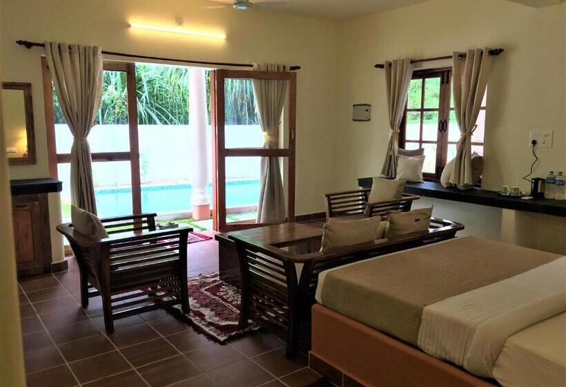 标准间带游泳池, Mandaram Villas