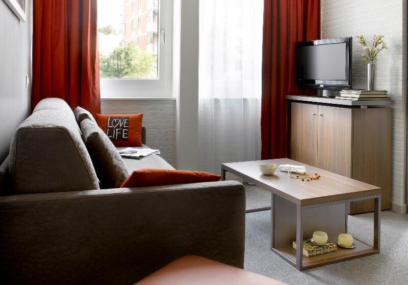 Апартаменты 1 Спальня, Aparthotel Adagio Basel City