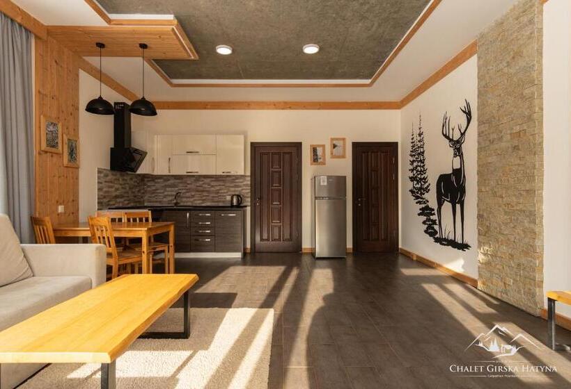 Апартаменты 1 Спальня, Apartments Chalet Girska Hatyna