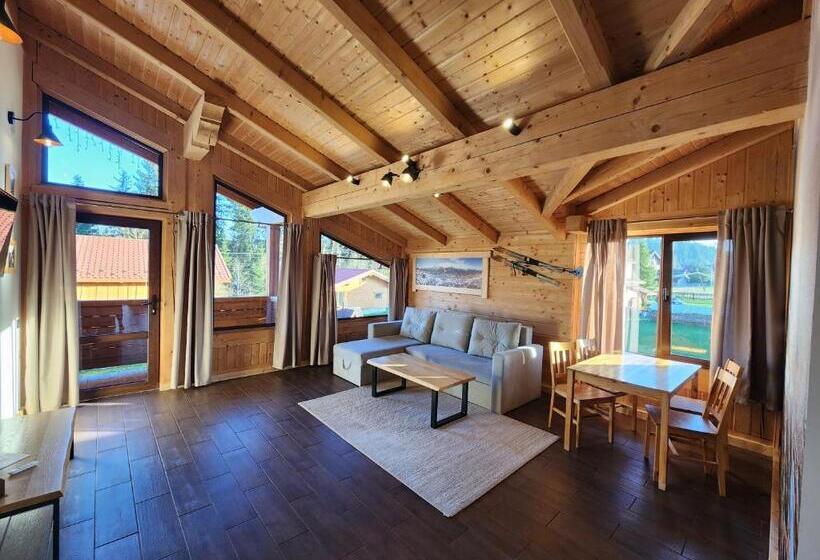 آپارتمان 1 خوابه با بالکن, Apartments Chalet Girska Hatyna