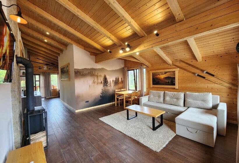Апартаменты Deluxe 1 Спальня, Apartments Chalet Girska Hatyna