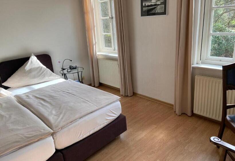 标准房带园景, Klosterschänke Hude Hotel Ferienwohnungen Restaurant Café