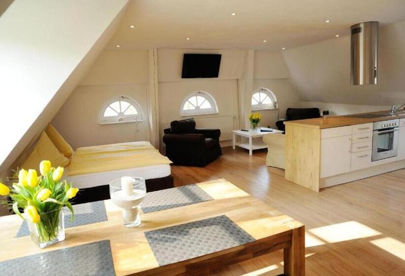 带园景的小型套房, Klosterschänke Hude Hotel Ferienwohnungen Restaurant Café