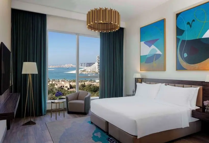آپارتمان سوپریور 1 خوابه با چشم‌انداز دریا, Avani Plus Palm View Dubai Hotel & Suites