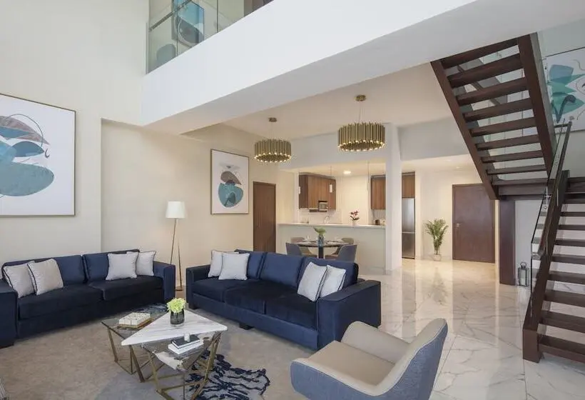 آپارتمان دوبلکس 1 خوابه, Avani Plus Palm View Dubai Hotel & Suites