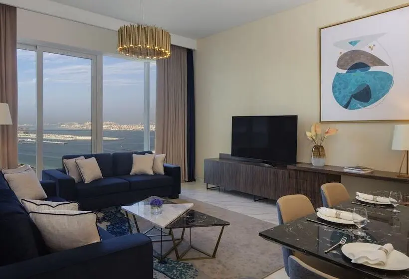 آپارتمان ممتاز دوخوابه رو به دریا, Avani Plus Palm View Dubai Hotel & Suites