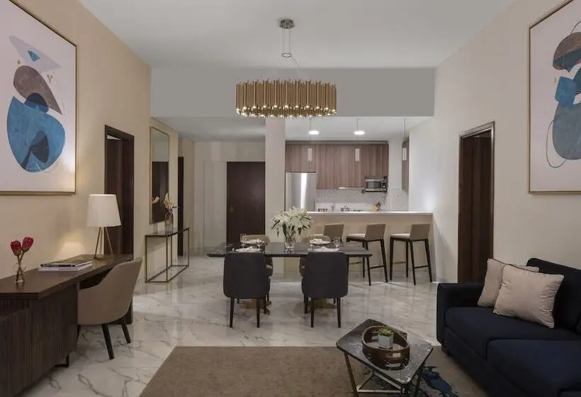 آپارتمان ممتاز دوخوابه رو به دریا, Avani Plus Palm View Dubai Hotel & Suites