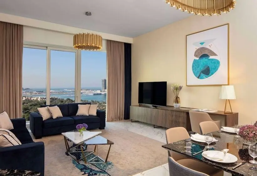 آپارتمان ممتاز سه‌خوابه رو به دریا, Avani Plus Palm View Dubai Hotel & Suites