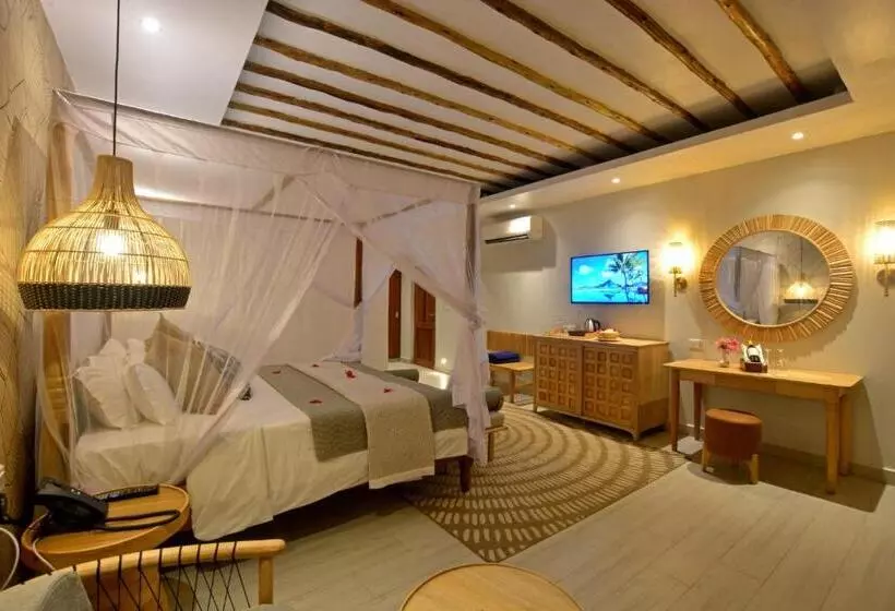 オーシャンビューデラックスルーム, Neptune Pwani Beach Resort & Spa Zanzibar - All Inclusive