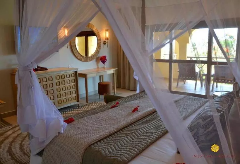 オーシャンビューデラックスルーム, Neptune Pwani Beach Resort & Spa Zanzibar - All Inclusive