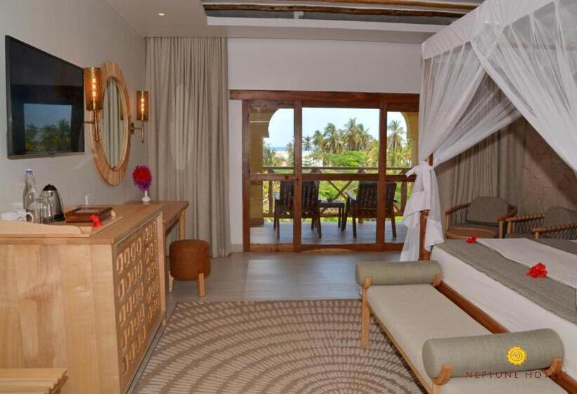 Номер Deluxe Вид на Море, Neptune Pwani Beach Resort & Spa Zanzibar All Inclusive