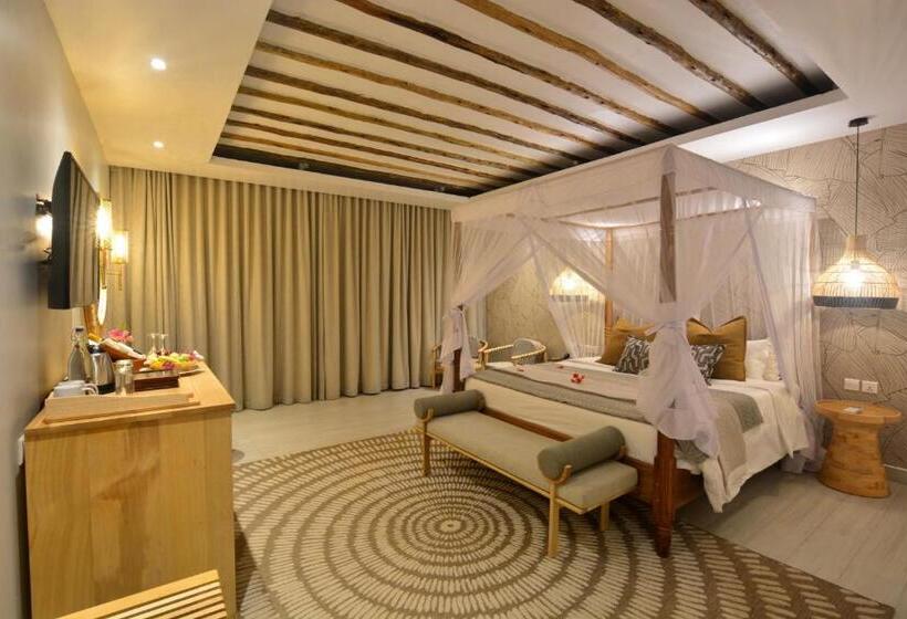 디럭스 룸 바다 전망, Neptune Pwani Beach Resort & Spa Zanzibar  All Inclusive