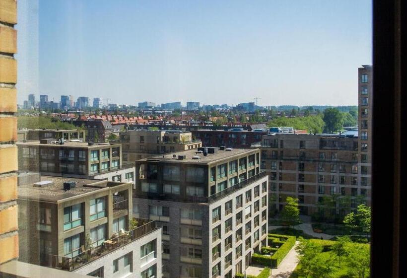 غرفة سوبيريور مطلّة علي الحديقة, Westcord Fashion Hotel Amsterdam