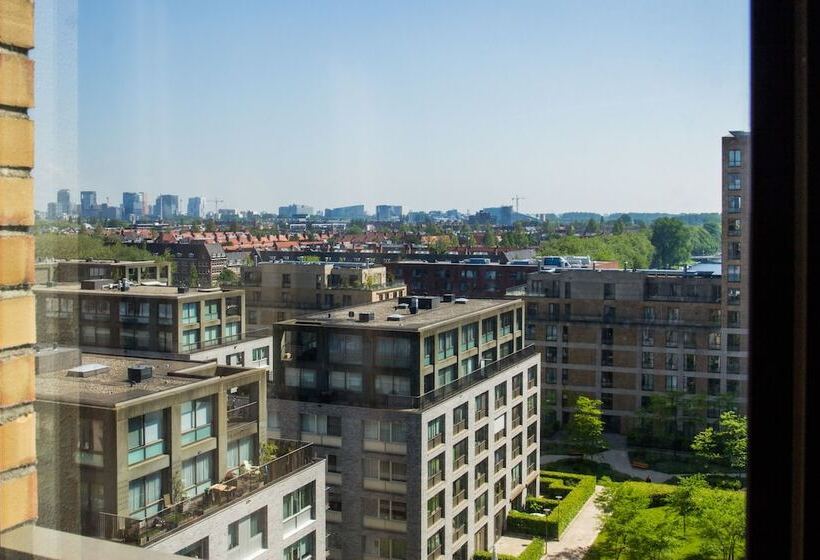 غرفة سوبيريور مطلّة علي الحديقة, Westcord Fashion Hotel Amsterdam