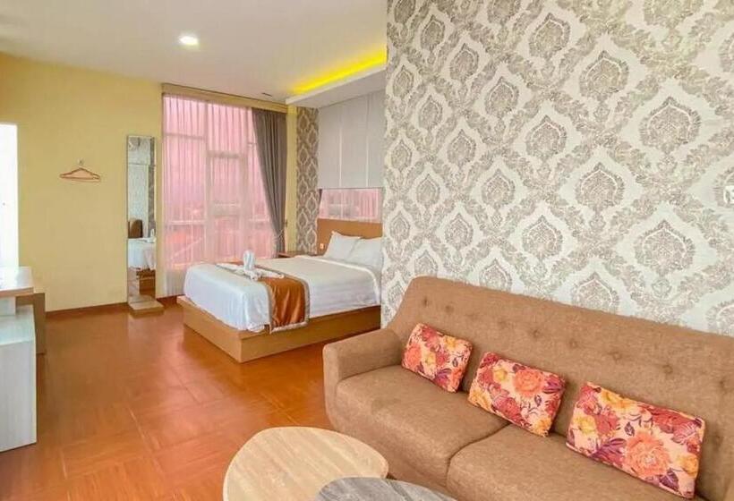Номер Deluxe, De Malang Sweet Homestay Syariah Mitra Reddoorz